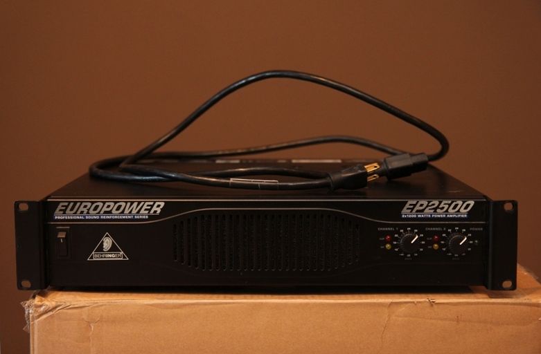 FS Behringer EP2500 Home Theater Forum and Systems